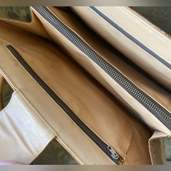 Vintage Mexican Leather Purse 👜 Tote - Picture 6 of 14